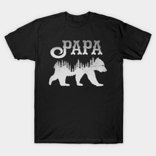 Papa Bear (White) T-Shirt